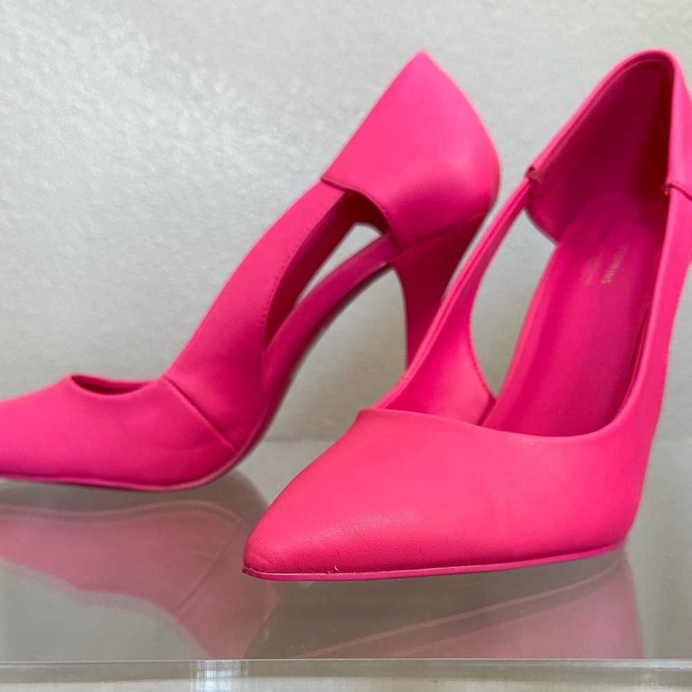 Size 8.5 pink heels by Call it Spring. Brand new, never worn and no box